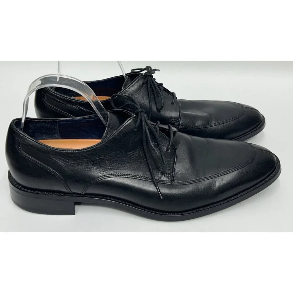 Cole Haan Grand Os Shoes Men’s Size 11.5M Lenox Hill Oxford Black Leather C11627